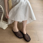 Summer Women's Hand-Woven Mesh Cut-Out Breathable Sandals