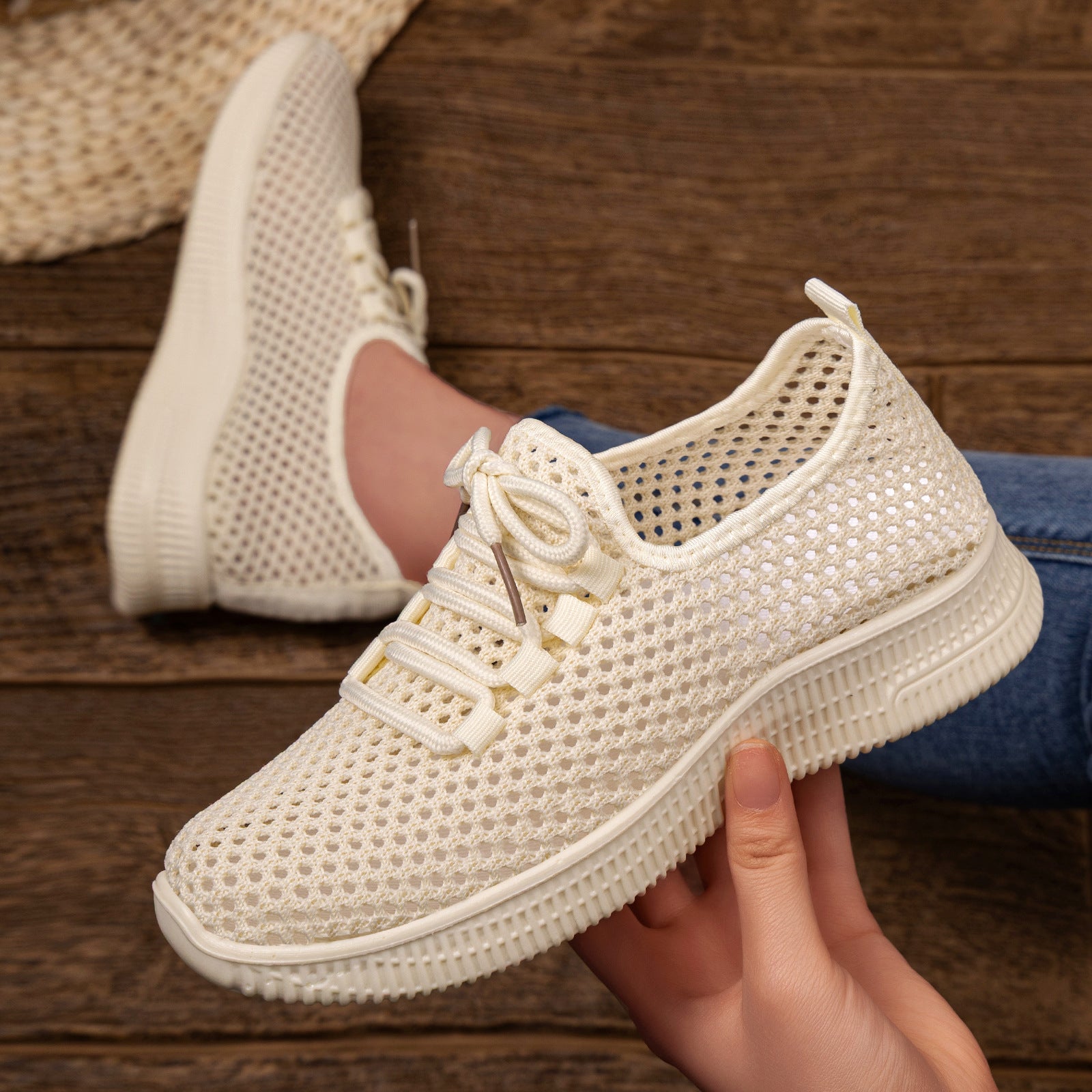 Women's Casual Fashion Mesh Sneakers (Autumn Collection)