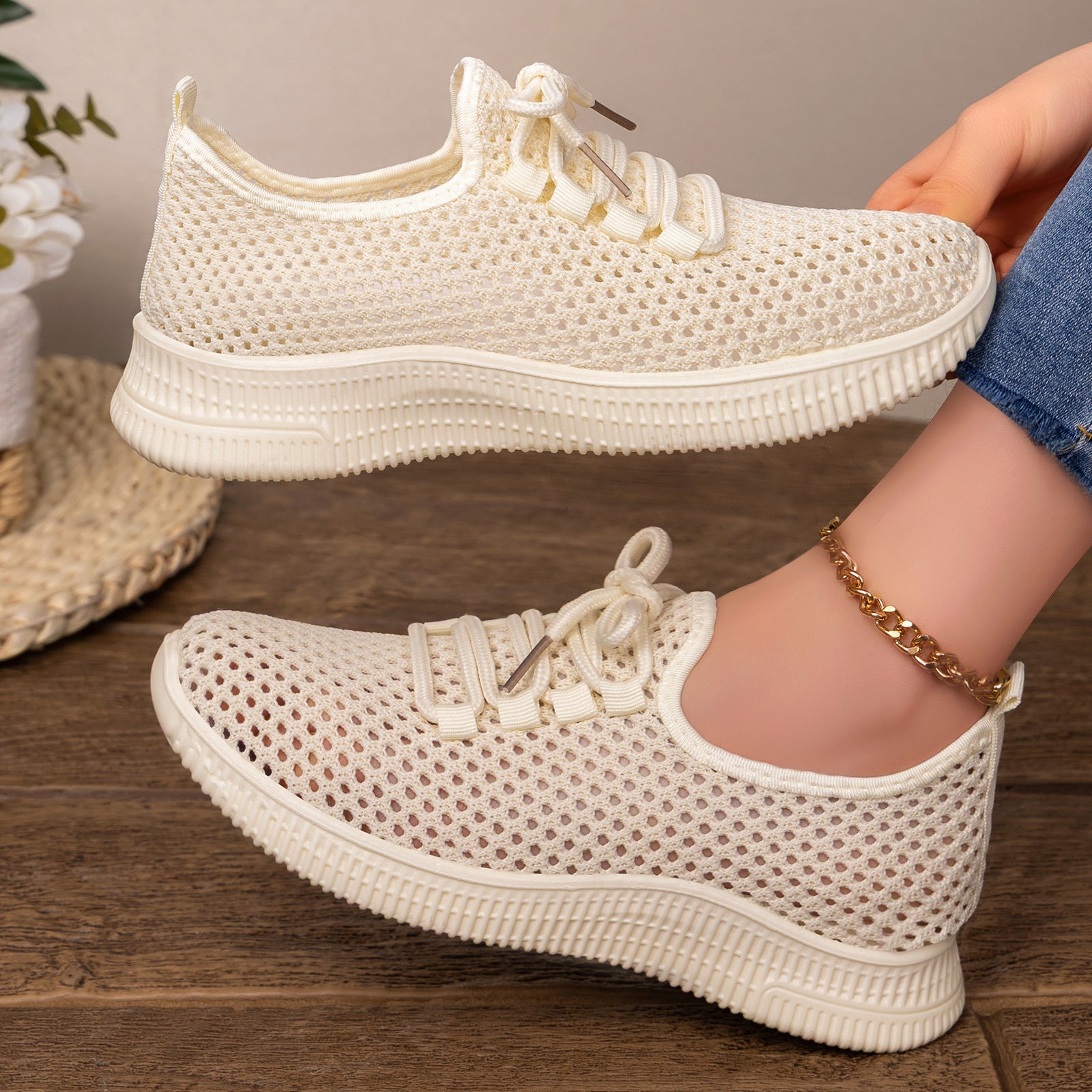 Women's Casual Fashion Mesh Sneakers (Autumn Collection)